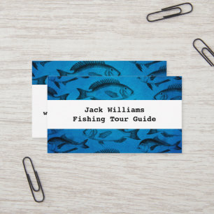 Fishing Tour Guide Outdoor Guide Business Card