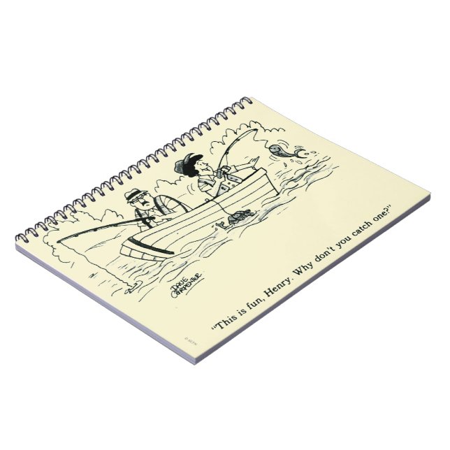 Fishing Trip Notebook (Left Side)