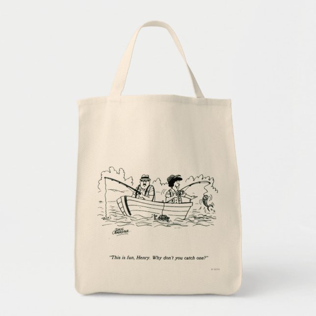 Fishing Trip Tote Bag (Front)