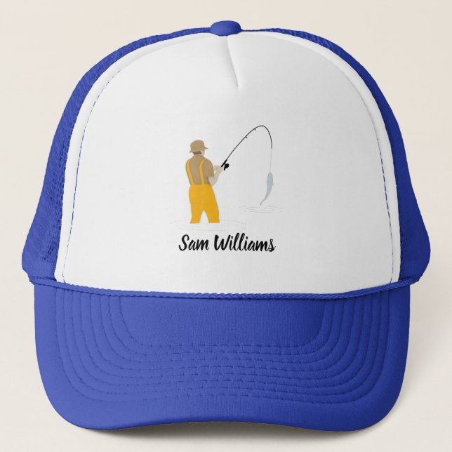 Fishing Trucker Hat (Front)