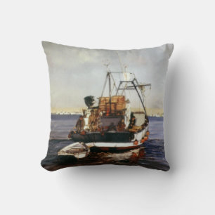 Fishing vessel/Fishing boat/Fishing boat Cushion