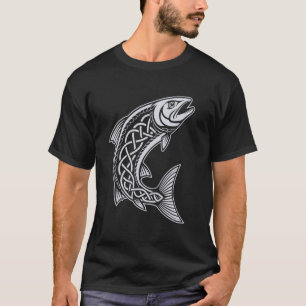 Fishing & Viking Culture u2013 Nordic Knotwork T-Shirt