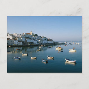 Fishing Village of Ferragudo, Algarve, Portugal 2 Postcard