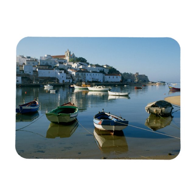 Fishing Village of Ferragudo, Algarve, Portugal Magnet (Horizontal)