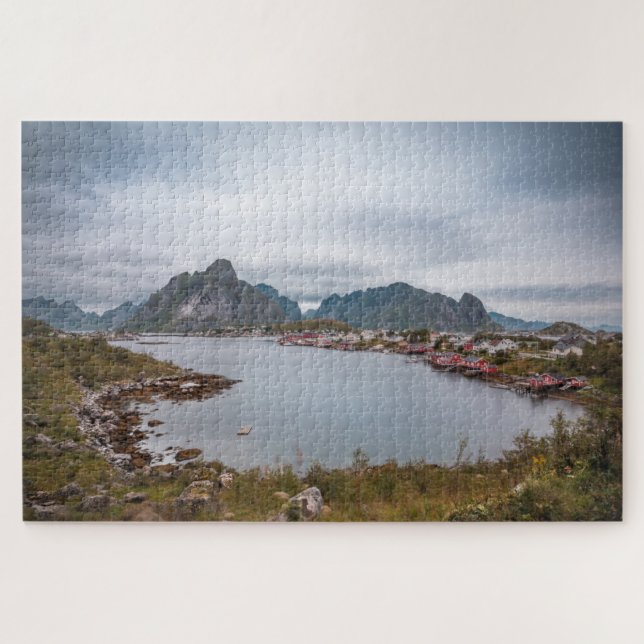 Fishing Village Reine, Lofoten Islands Jigsaw Puzzle (Horizontal)