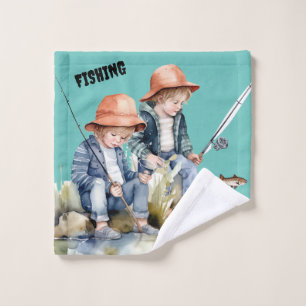 FISHING WASH CLOTH FOR KIDS