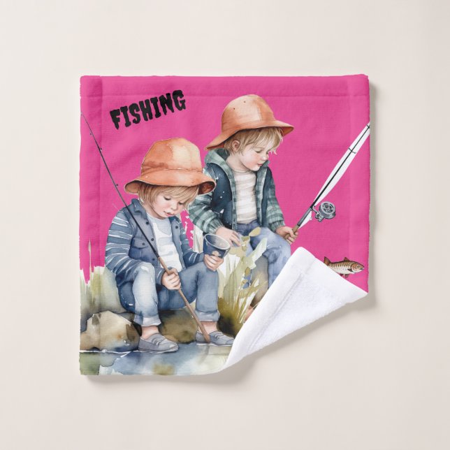  FISHING WASH CLOTH FOR KIDS (Wash Cloth)