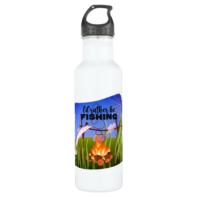 Fishing-Water Bottle (Front)
