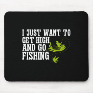 Fishing Weed Fischerman Angler 1 Mouse Pad
