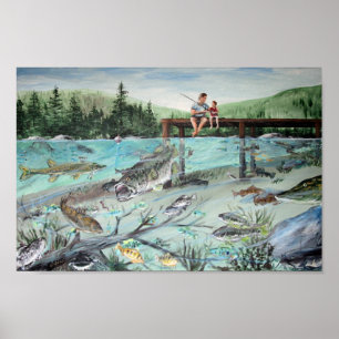 Fishing With Dad Poster