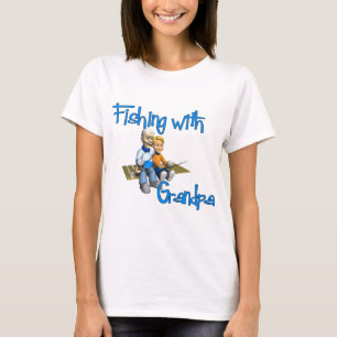 Fishing with Grandpa Fishing Shirt