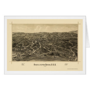 Fishkill, NY Panoramic Map - 1886