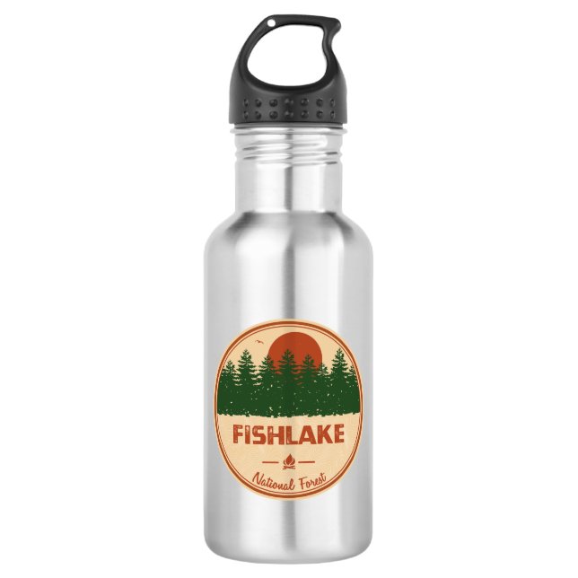 Fishlake National Forest 532 Ml Water Bottle (Front)