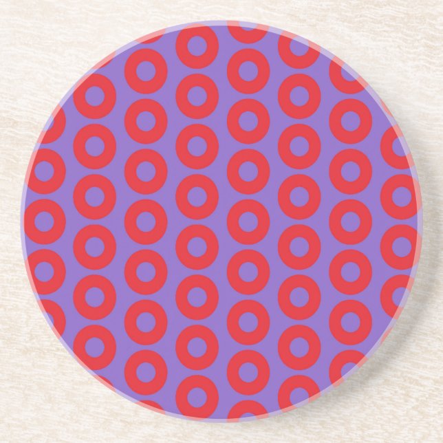 Fishman Doughnut Coaster (Front)