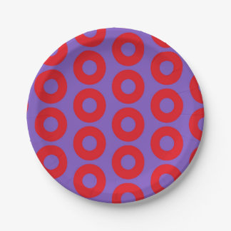 Fishman Doughnut Paper Plates