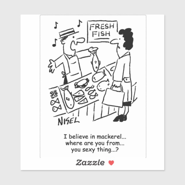 Fishmonger Sings About Mackerel. Funny (Sheet)