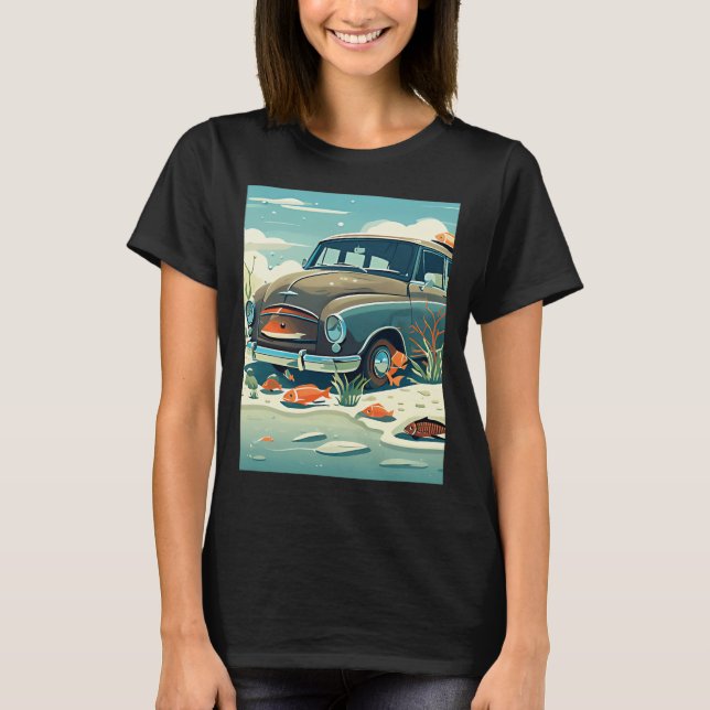 FISHS & CAR T-Shirt (Front)