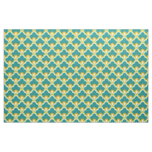 Fishscale pattern fabric