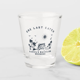 FishThemed Fishing Weekend Trip Bachelor Party Shot Glass