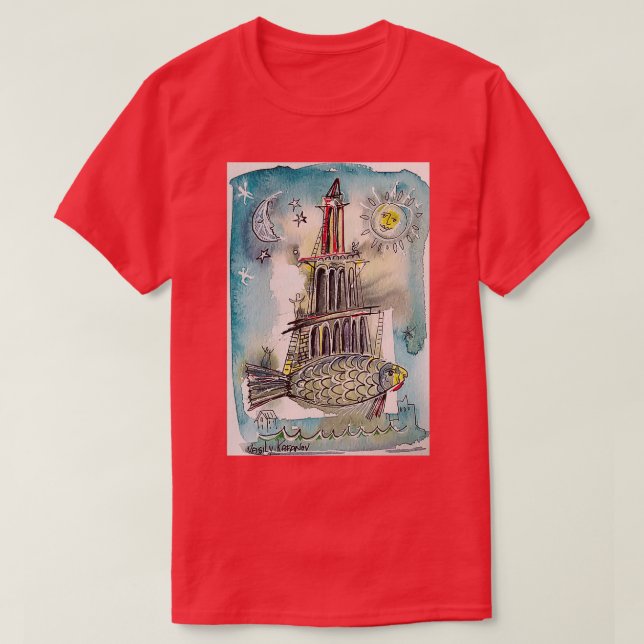 Fishtower T-Shirt (Design Front)