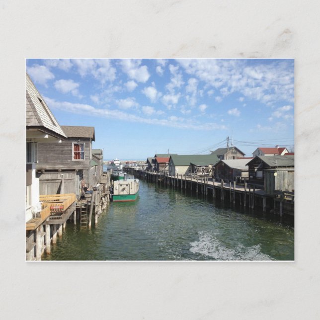 Fishtown, Leland, Michigan Postcard (Front)