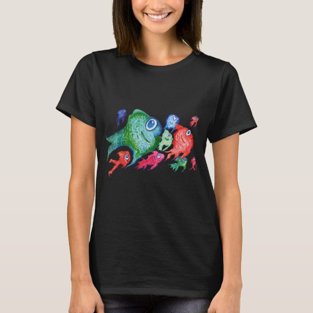 Fishy Anticipation T-Shirt (Front)