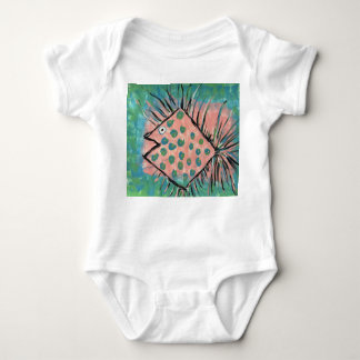Fishy baby bodysuit