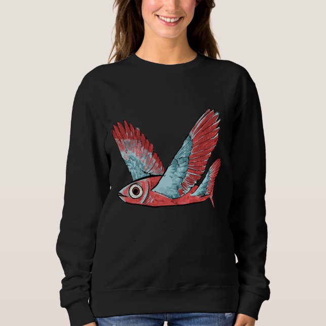 Fishy Birb Sweatshirt (Front)