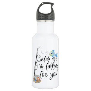 Fishy  Bottle-works 32 oz 532 Ml Water Bottle