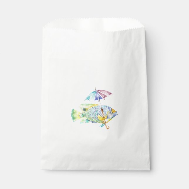 Fishy Fish with Umbrella Favour Bags (Front)
