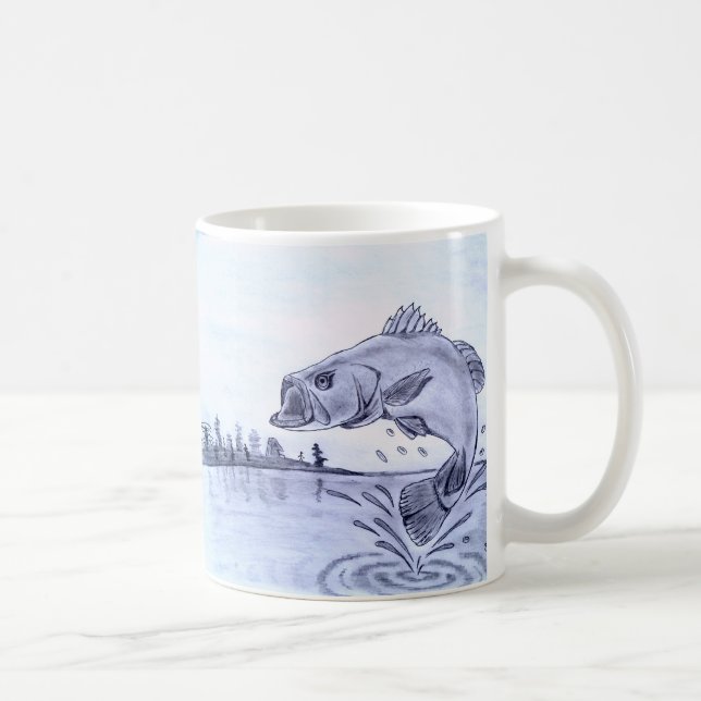 fishy fishy coffee mug (Right)