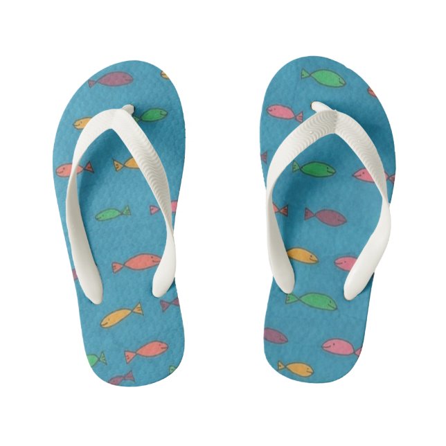 Fishy Flip Flops (Footbed)