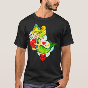Fishy Mermaid Valentine T-Shirt
