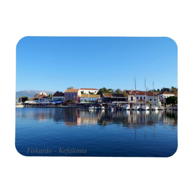 Fiskardo – Kefalonia Magnet (Horizontal)
