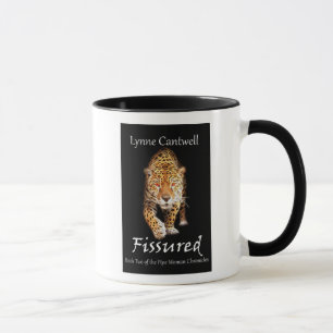 Fissured coffee mug