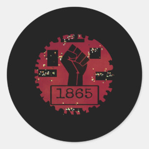 Fist 1865 Sticker 