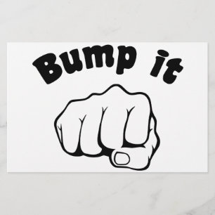 Fist Bump It Stationery