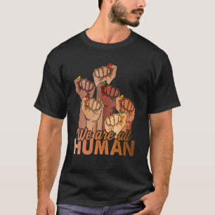 Fist Hands Black History Month Equality African Am T-Shirt