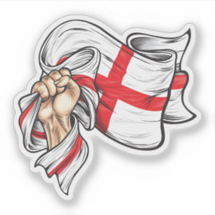Fist holding national flag of England T-Shirt