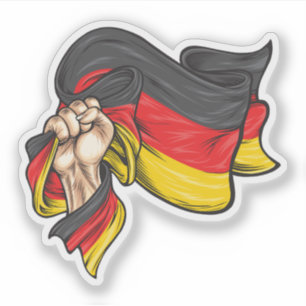 Fist holding national flag of Germany T-Shirt