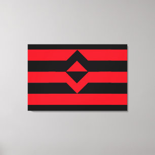 Fist Pride Flag Canvas Print