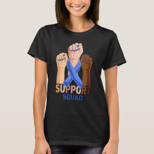 Fist Squad Diabetes Awareness Month Support Hope L T-Shirt