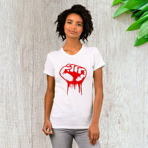 Fist Womens T-Shirt