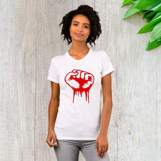 Fist Womens T-Shirt (Creator Uploaded)