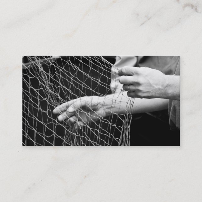 Fisthing net business card (Front)