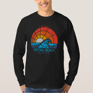 Fistral Beach  Cornwall  Surfing Beach T-Shirt