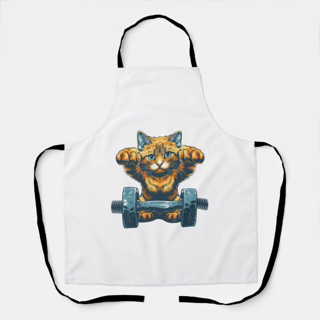 Fit and Feline Apron (Front)