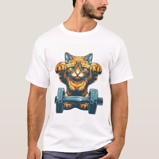 Fit and Feline T-Shirt (Front)