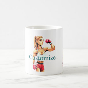 Fit Female Boxer Thunder_Cove Coffee Mug