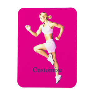 Fit Female Boxer Thunder_Cove Magnet